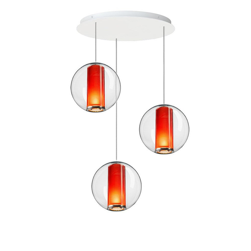 The Bel Occhio 3-Globe Chandelier: A statement piece for modern interiors