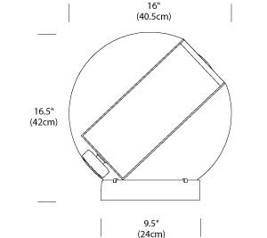 Pablo Designs Bel Occhio Table Lamp 