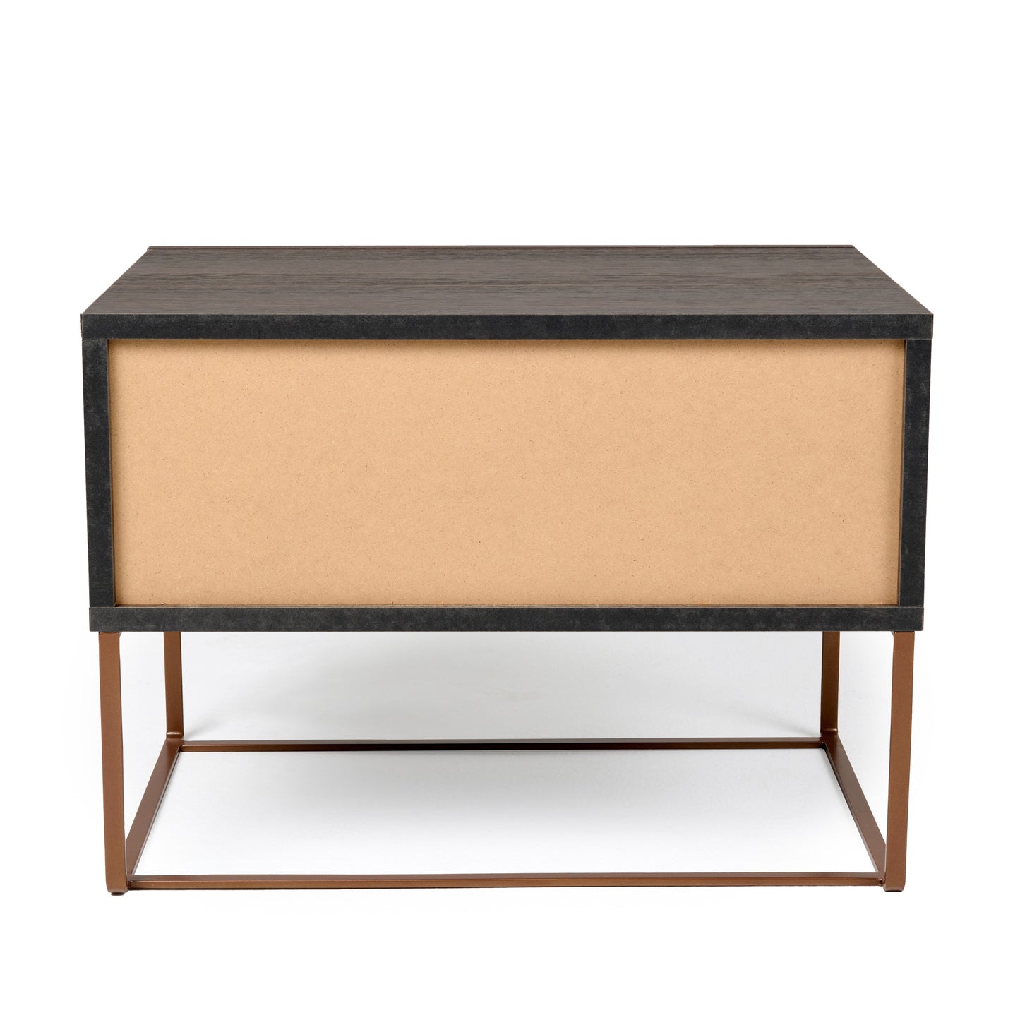 Nova Domus Benzon Italian Modern Dark Rovere Nightstand