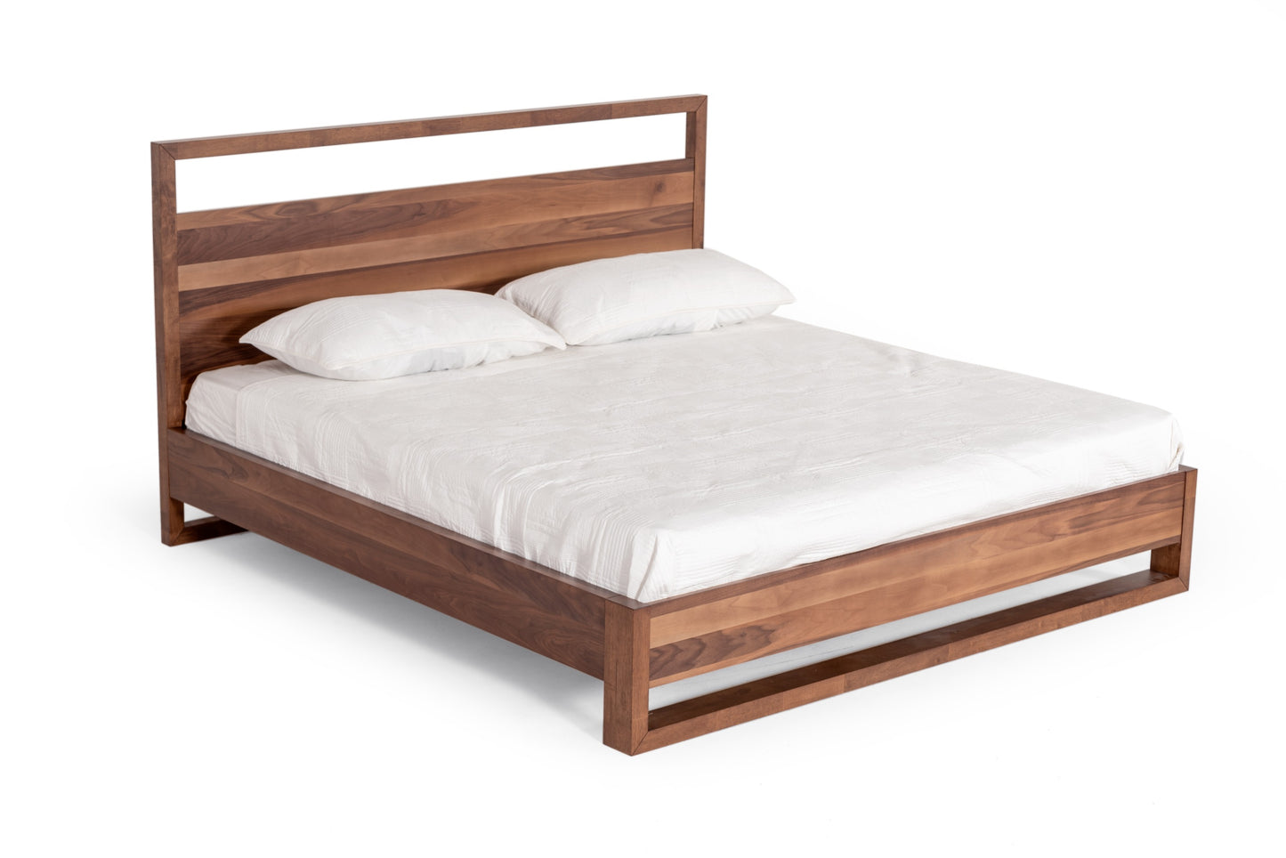 Eastern King Nova Domus Berlin Modern Walnut Bed