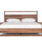 Queen Nova Domus Berlin Modern Walnut Bed