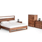 California King Nova Domus Berlin Modern Walnut Bed