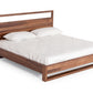 Queen Nova Domus Berlin Modern Walnut Bedroom Set