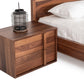 Queen Nova Domus Berlin Modern Walnut Bedroom Set