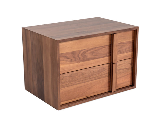 Nova Domus Berlin Modern Walnut Nightstand