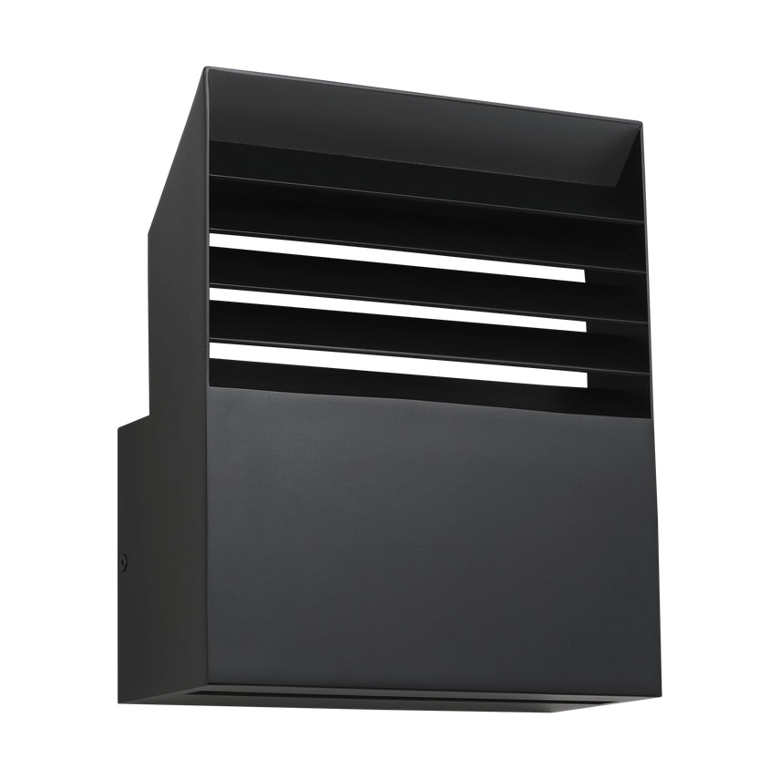 Lamel 11In Black LED Outdoor Wall Light Kelly Wearstler by Visual & Comfort & Co