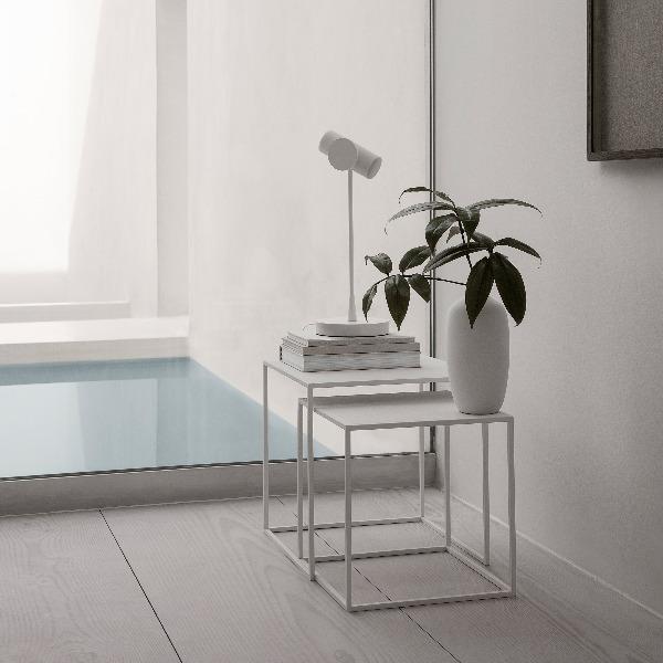 blomus Vase Ceramic 5 x 10 Ceola White