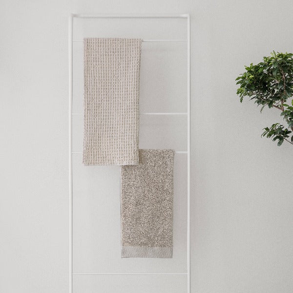 blomus Jumbo Waffle Bath Towel 28 x 55 57 Moonbeam