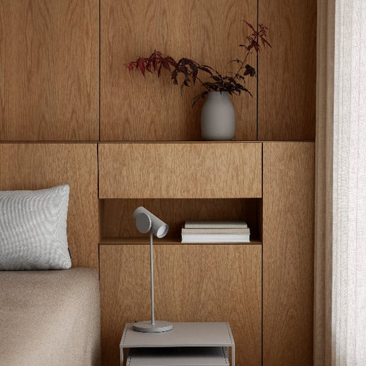 blomus COLORA Soft-Touch Porcelain Vase, Small or Large – COLORA porcelain vase styled with blomus FERA