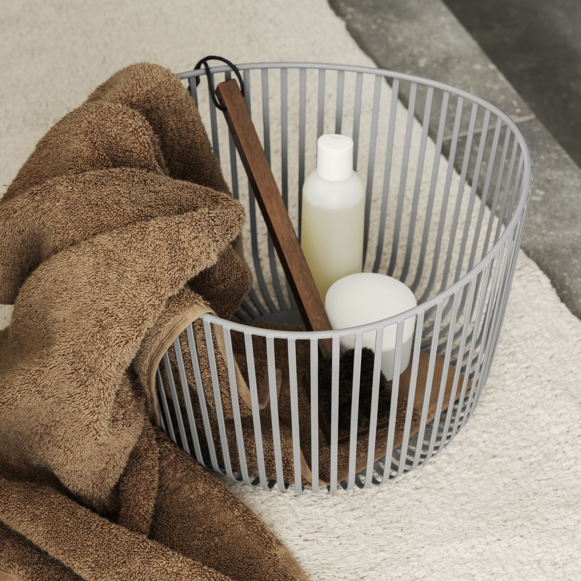 blomus Modo Storage Basket Satellite Taupe