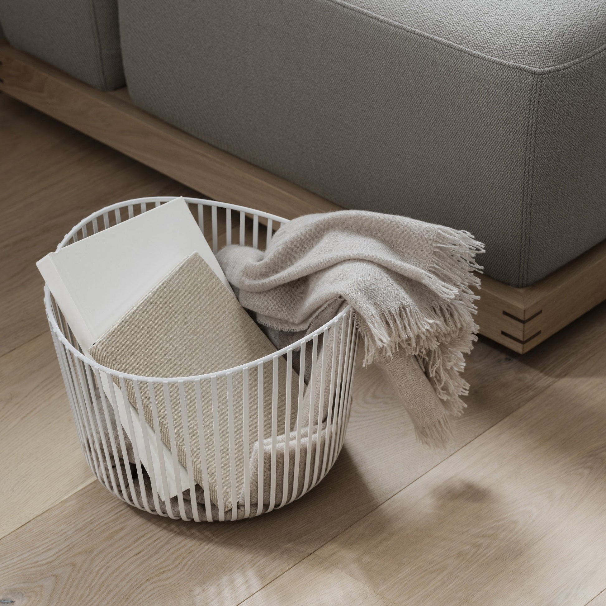 blomus Modo Storage Basket White