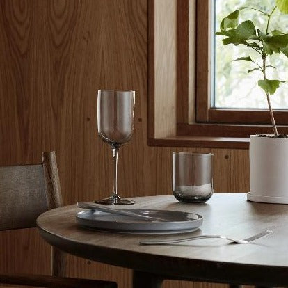 blomus Nona Porcelain Herb Pot Bark