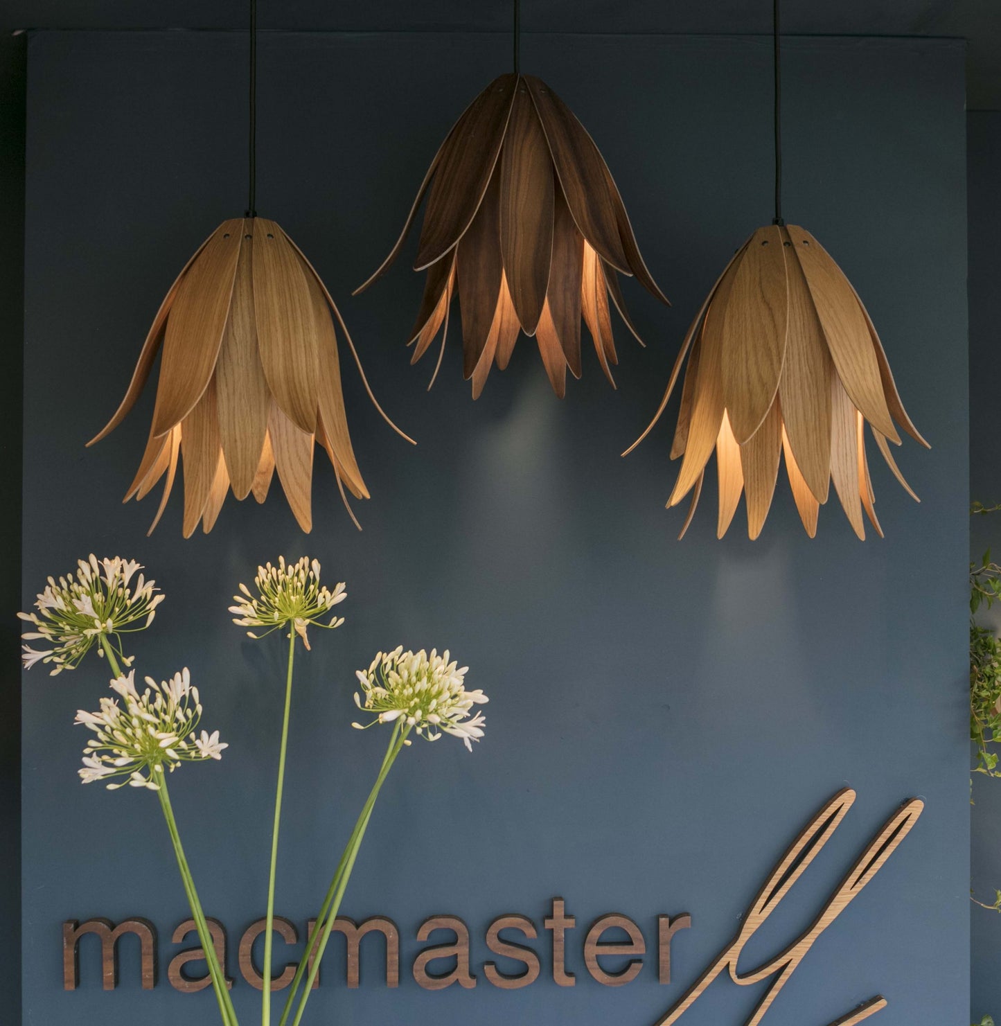 Bluebell Pendant Light by MacMaster Design England