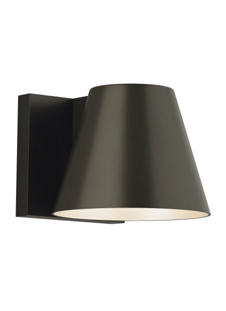 Bowman 6-inch LED Outdoor Wall Sconce by Visual & Comfort & Co