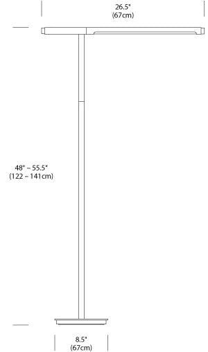 Pablo Designs Brazo Floor Lamp 