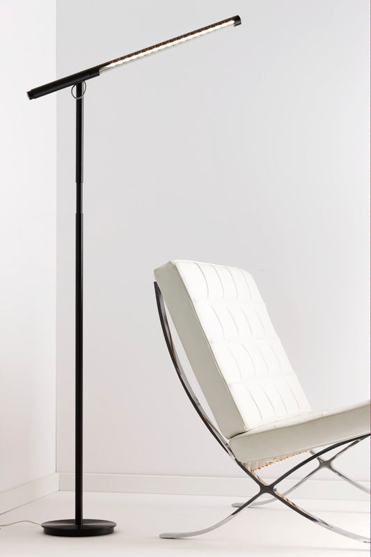 Pablo Designs Brazo Floor Lamp Silver
