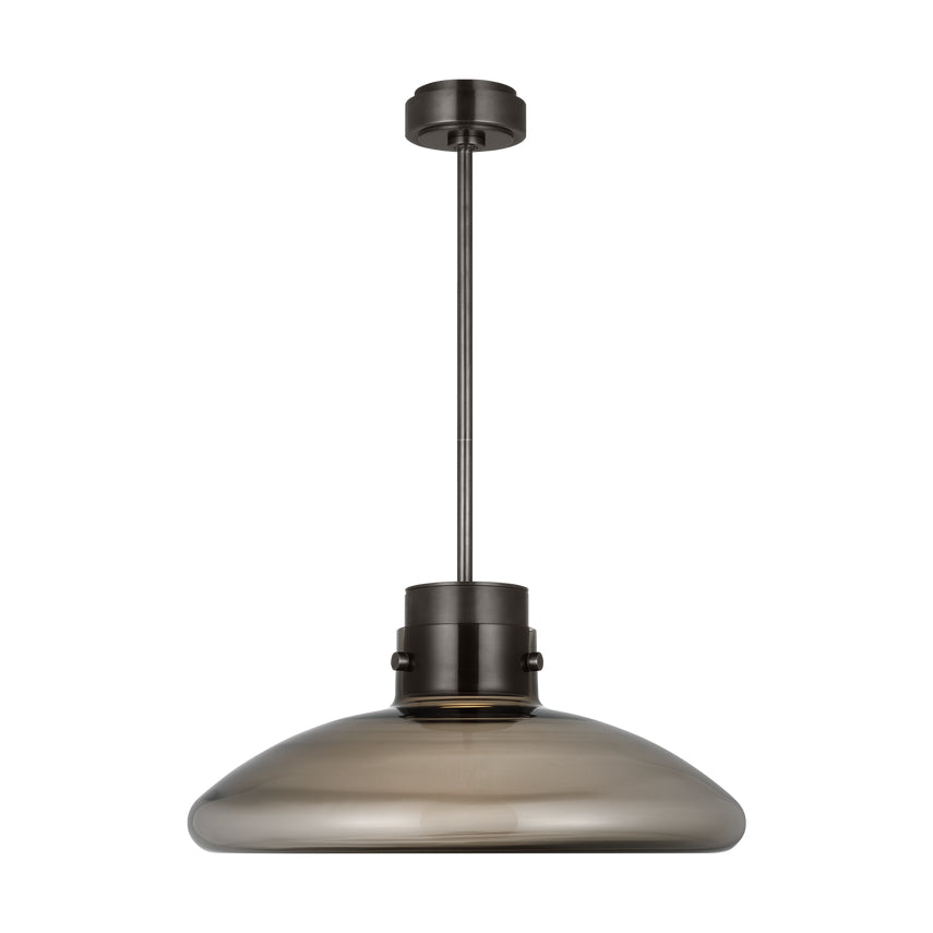 Morgan 22-inch Glass LED Pendant Light by Visual & Comfort & Co