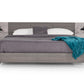 Nova Domus Bronx Italian Modern Faux Concrete and Grey Bed