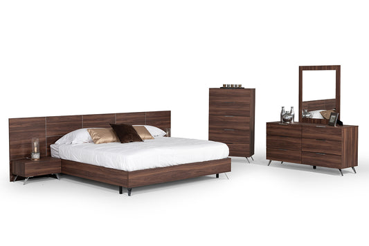 Nova Domus Brooklyn Italian Modern Walnut Chest