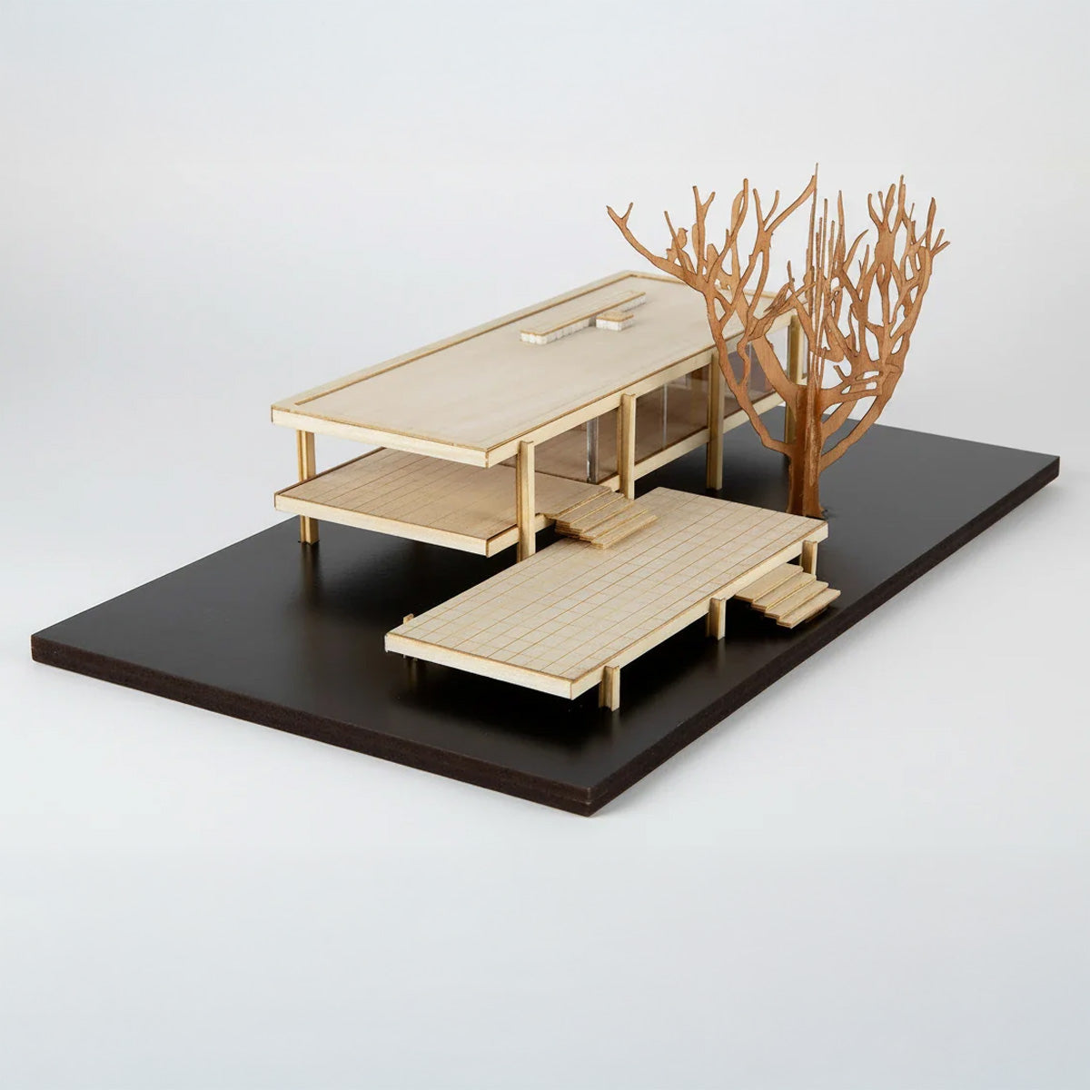 Little Building Co. Farnsworth House – wooden model kit, photo 2