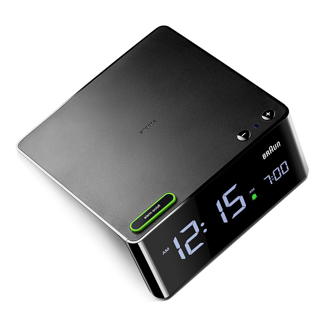 Braun BC16 Digital Alarm Clock, Black (photo 6 of 9)