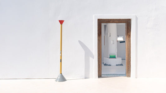 Artemide Callimaco Floor Lamp in a room setting