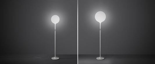 Artemide Castore Floor Lamp in a room setting