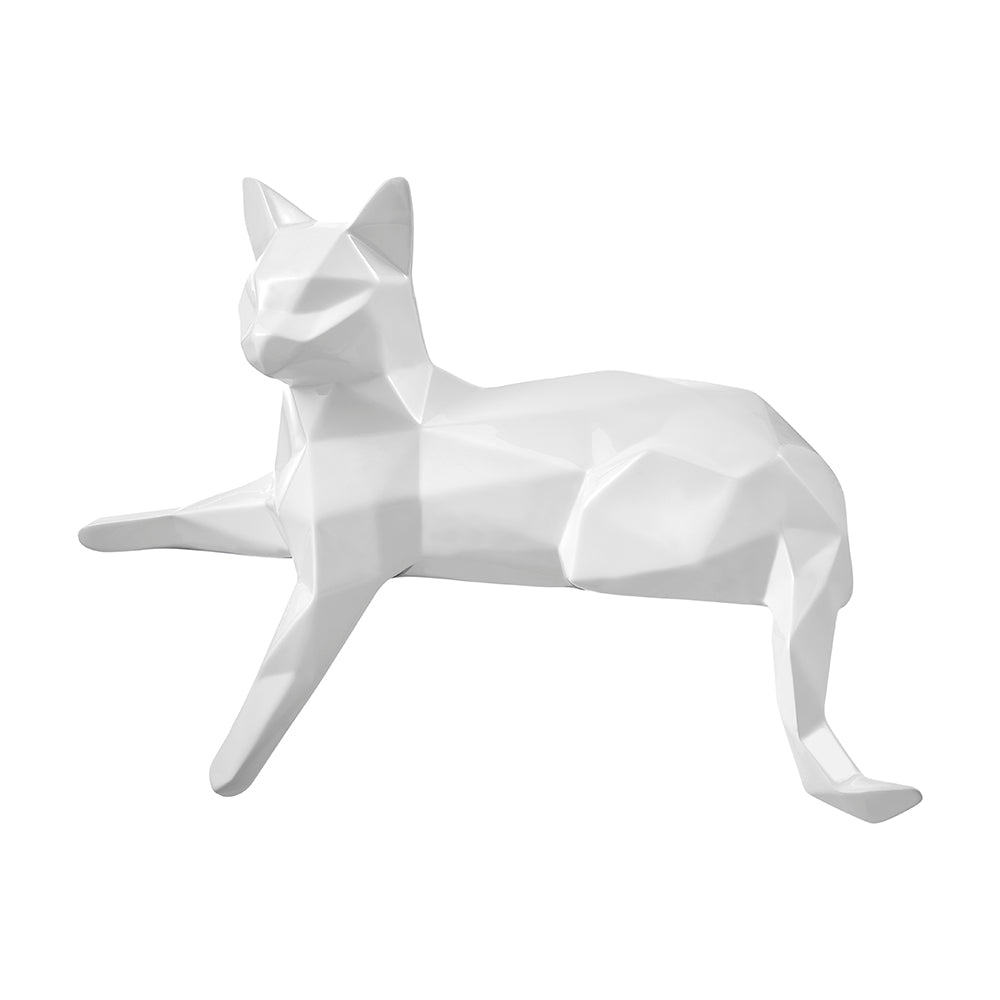 Indie The Little Cat White by Finesse Decor