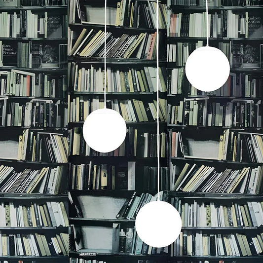 ETL listed modern minimalist hanging light with a 4-meter white PVC cable for high ceilings.