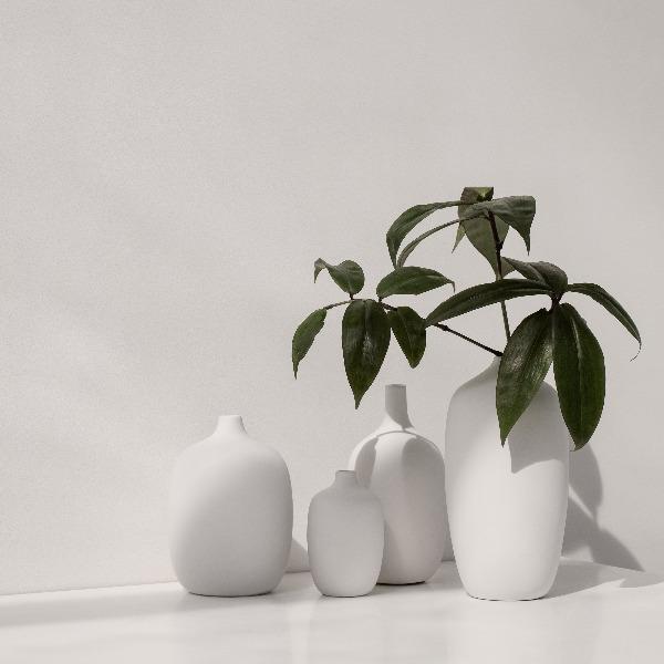 blomus Vase Ceramic 4 x 8 Ceola Nomad