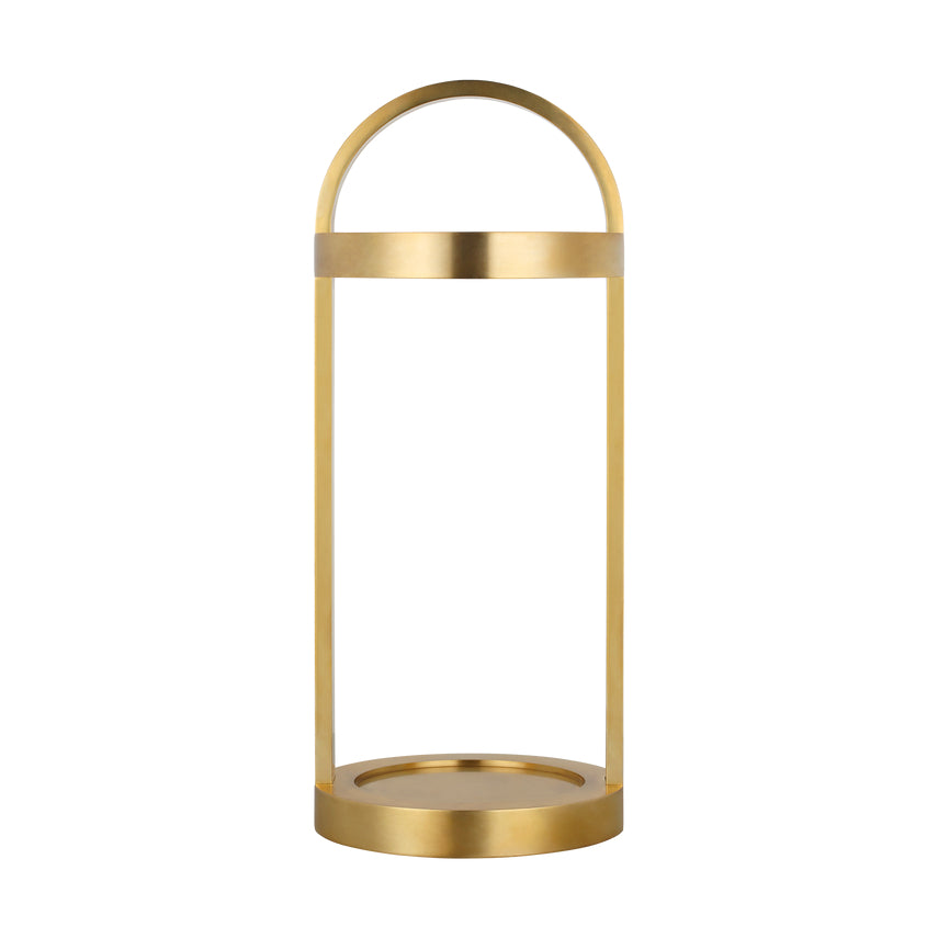 Cerne 17-inch Bronze Brass Portable Table by Visual & Comfort & Co
