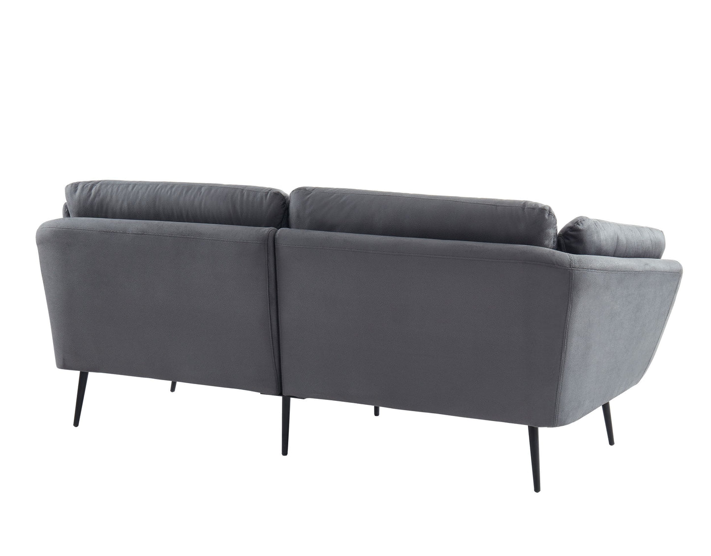 Divani Casa Cody Modern Grey Fabric Sofa