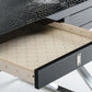 A&X Congress Transitional Black Crocodile Desk