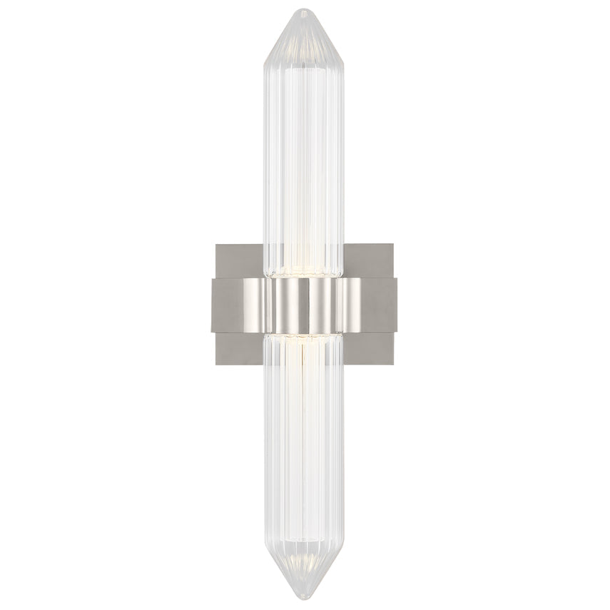 Langston 23 Crystal Glass LED Wall Sconce Dimmable by Visual & Comfort & Co