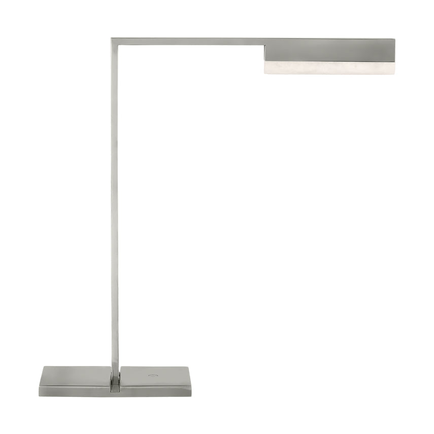 Linea 15 Alabaster Desk Lamp by Visual & Comfort & Co