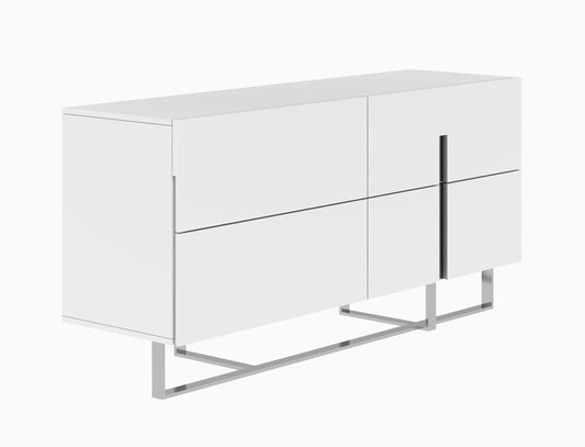 Voco Modern White Bedroom Dresser