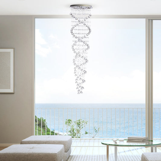 Crystal Chandelier Double Helix - Finesse Decor FN-1105