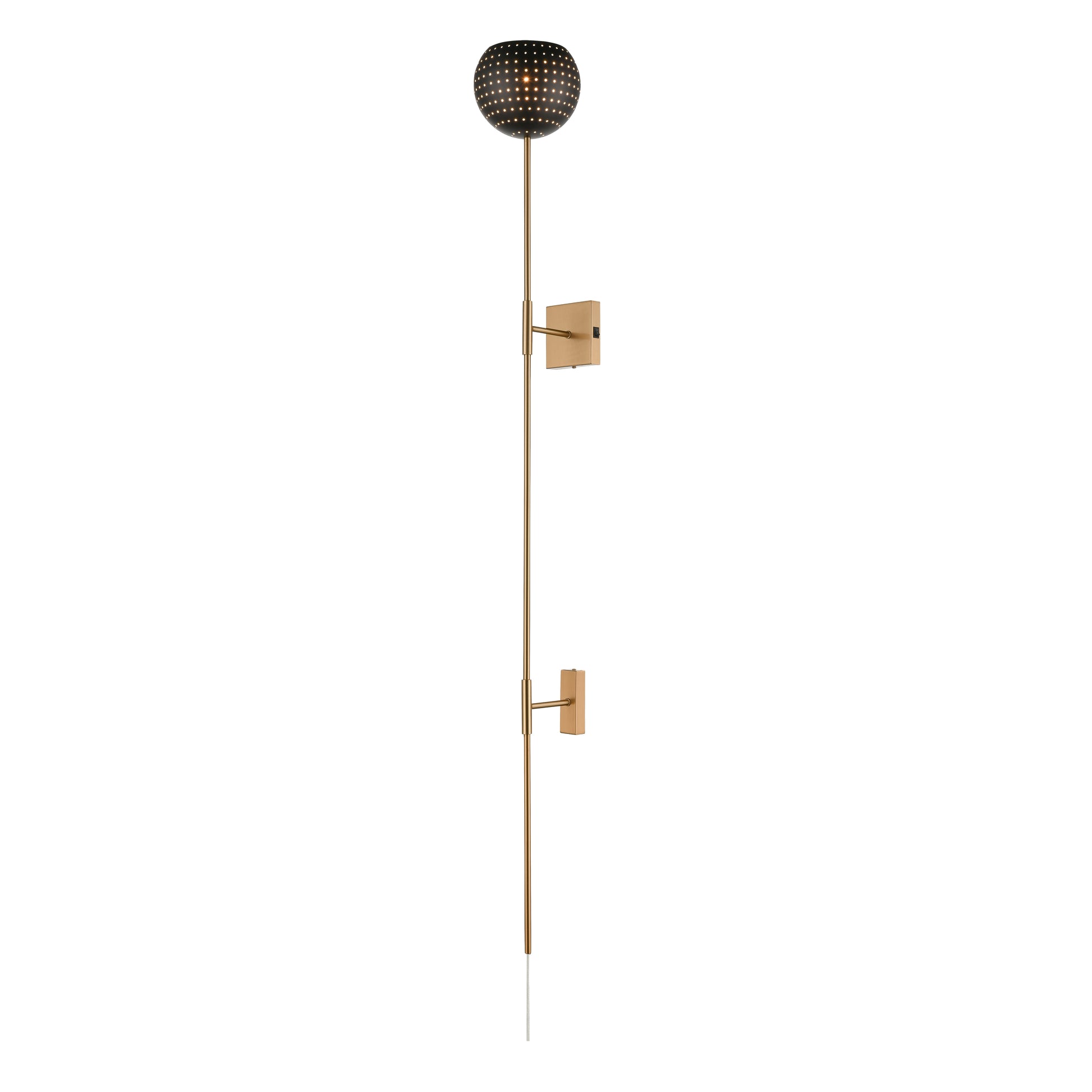 Scarab 66" Sconce Satin Brass by Elk