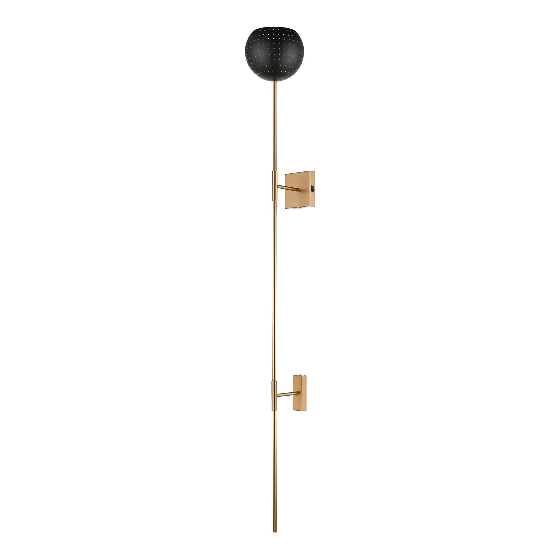 Scarab 66" Sconce Satin Brass by Elk