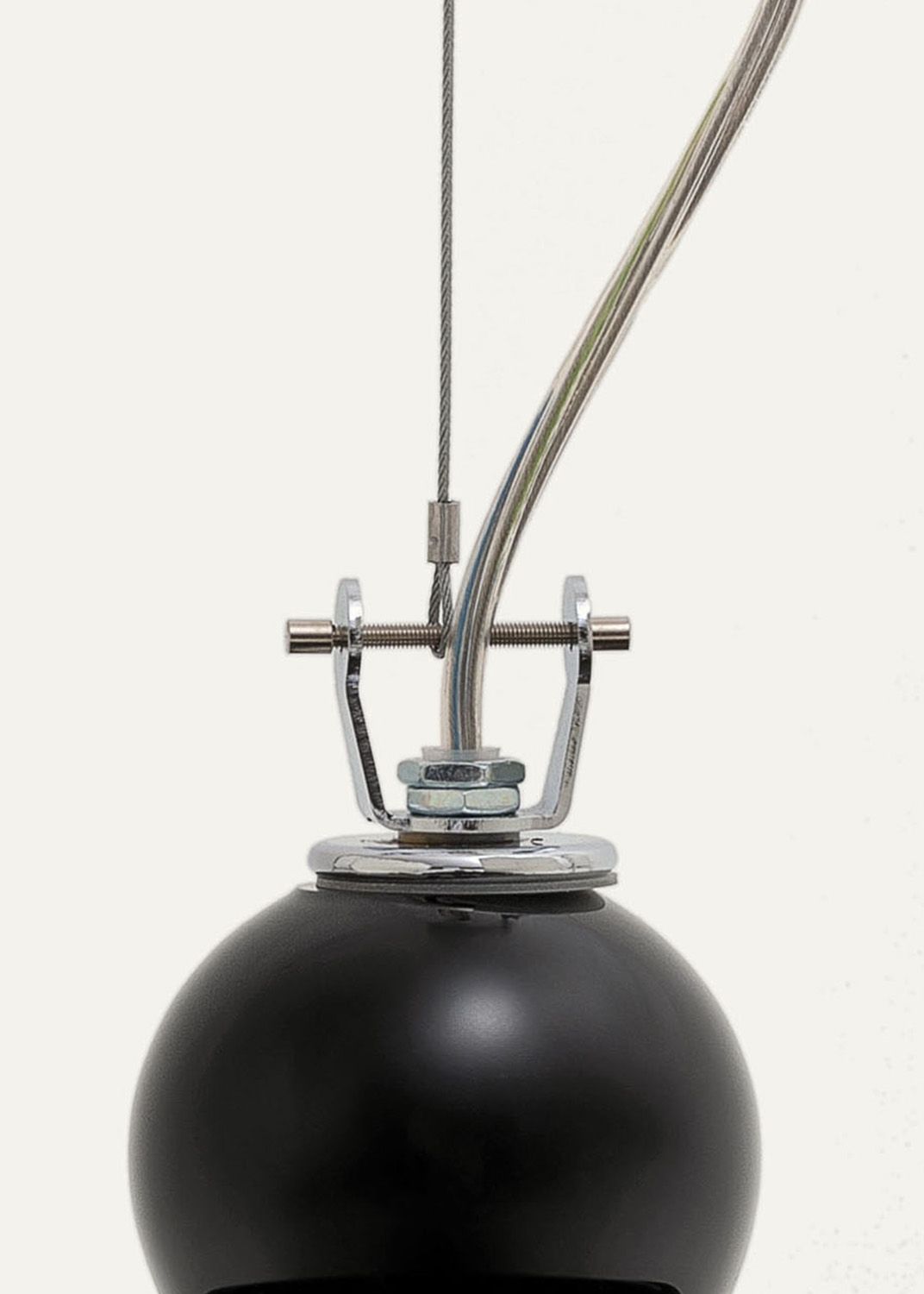 Produzione Privata Acquatinta in black glass – pendant light by Michele De Lucchi, photo 8