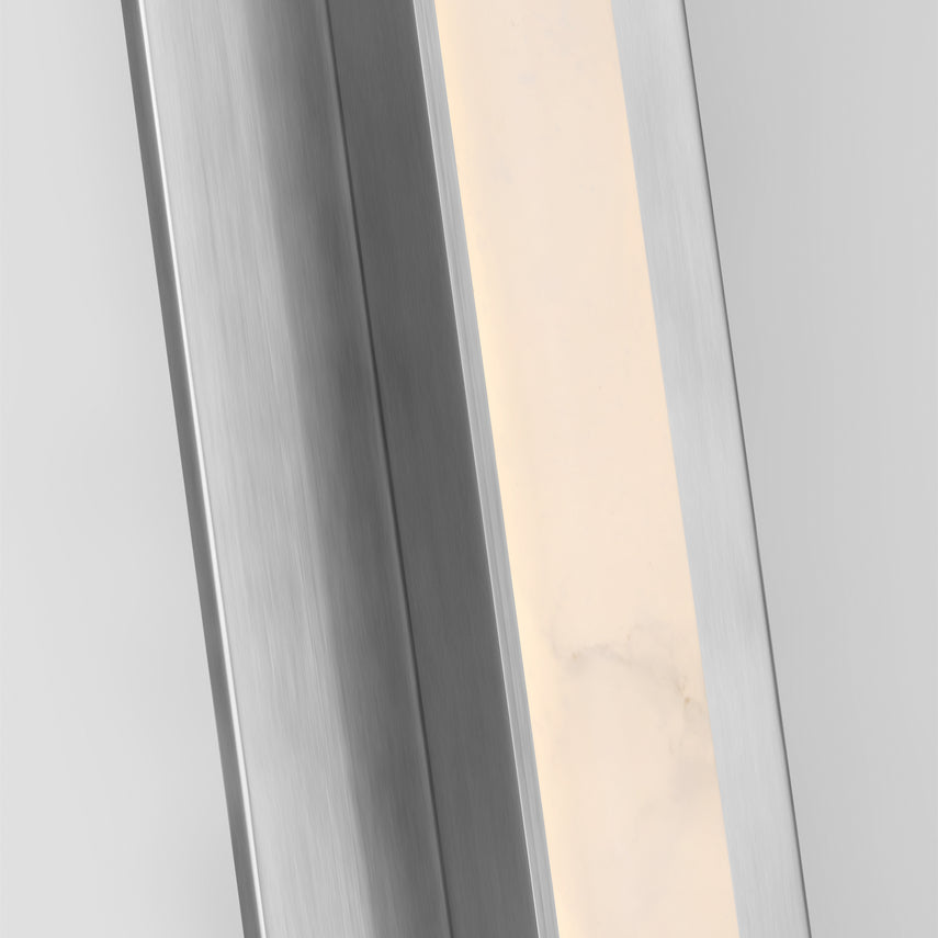 Linea 32 Alabaster LED Wall Sconce by Visual & Comfort & Co