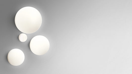 Artemide Dioscuri Wall & Ceiling Light in a room setting