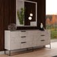 Nova Domus Marbella Italian Modern White Marble Dresser