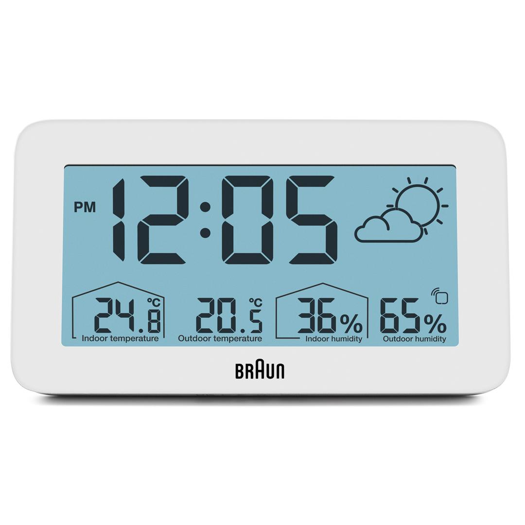 Braun BC13 Digital Weather Station & Alarm Clock – official product view 3
