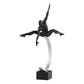 Dynamic Man Sculpture Black by Finesse Decor