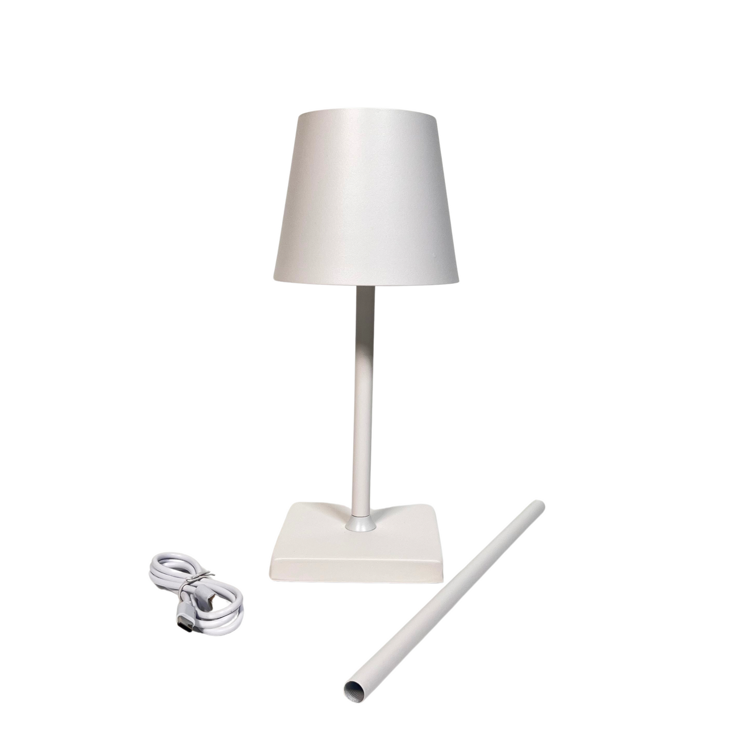Beam Column Rechargeable Table Lamp - Finesse Decor PT-09151-MW