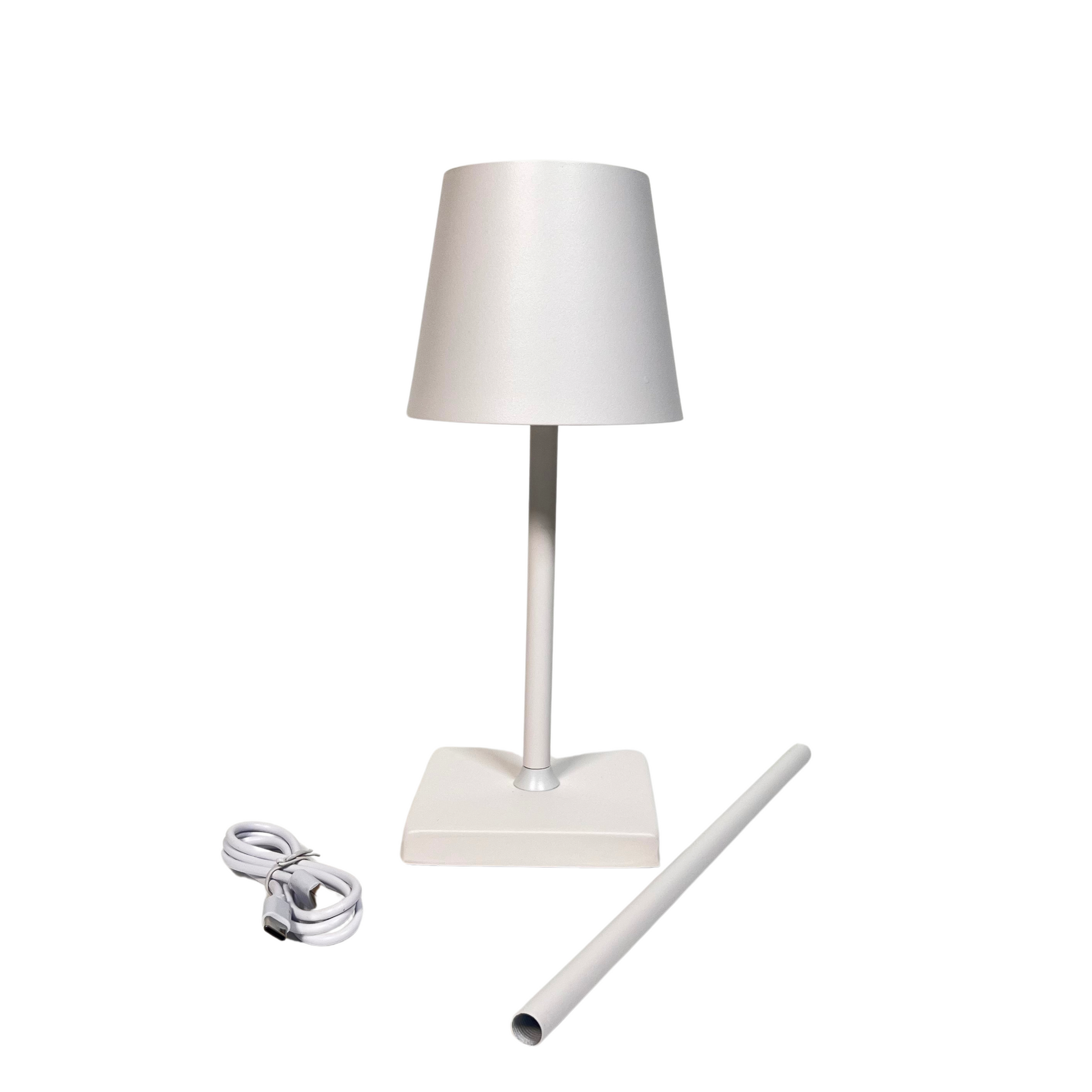 Beam Column Rechargeable Table Lamp - Finesse Decor PT-09151-MW