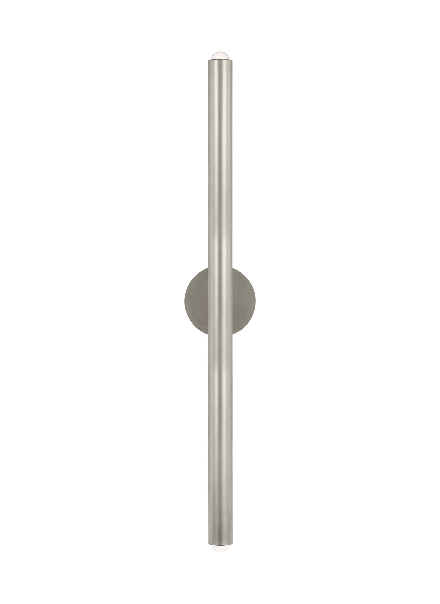 Extra Large Brass Cylinder Wall Light Ebell by Visual & Comfort & Co