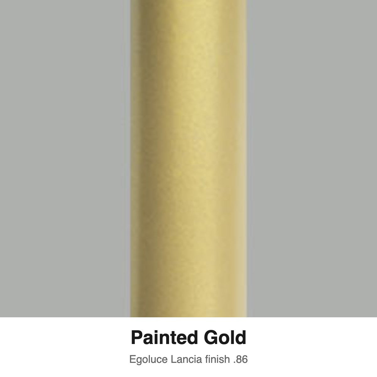 Egoluce Lancia finish swatch: Painted Gold (.86)