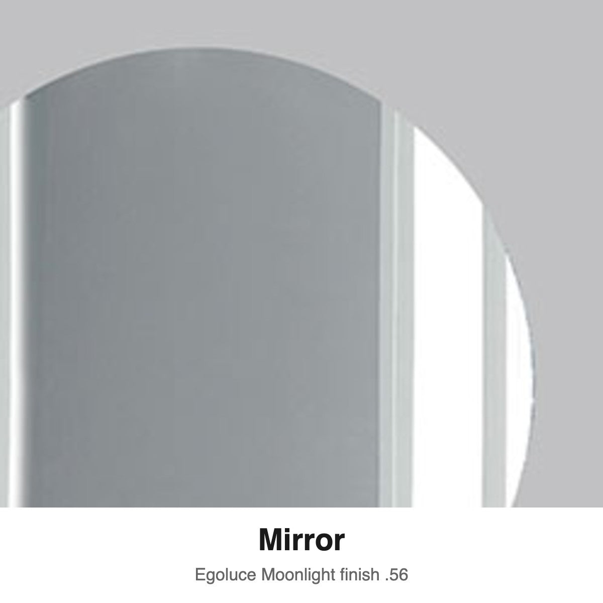 Egoluce Moonlight finish swatch: Mirror (.56)